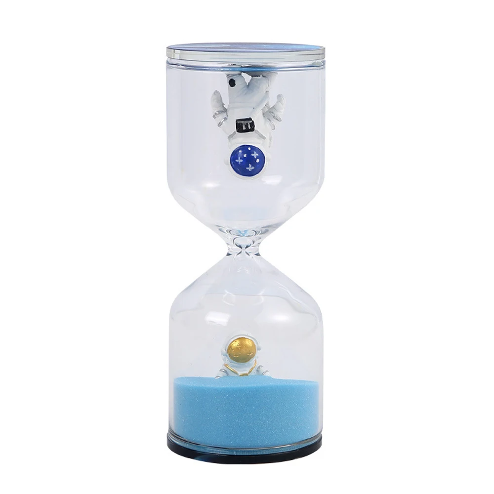 Astronaut Hourglass Sand Timer, 5/10/15/30 Minute Hourglass Sand Timer, Home Decor Ornament, Sand Clock Birthday Gift Child Gift