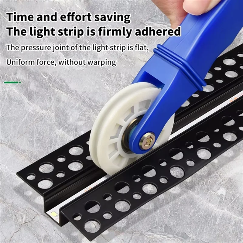 

High Quality Window Light Bar Installation Tool Screen Window Manual Installation Repair Roller Double Head Pressure Wheel