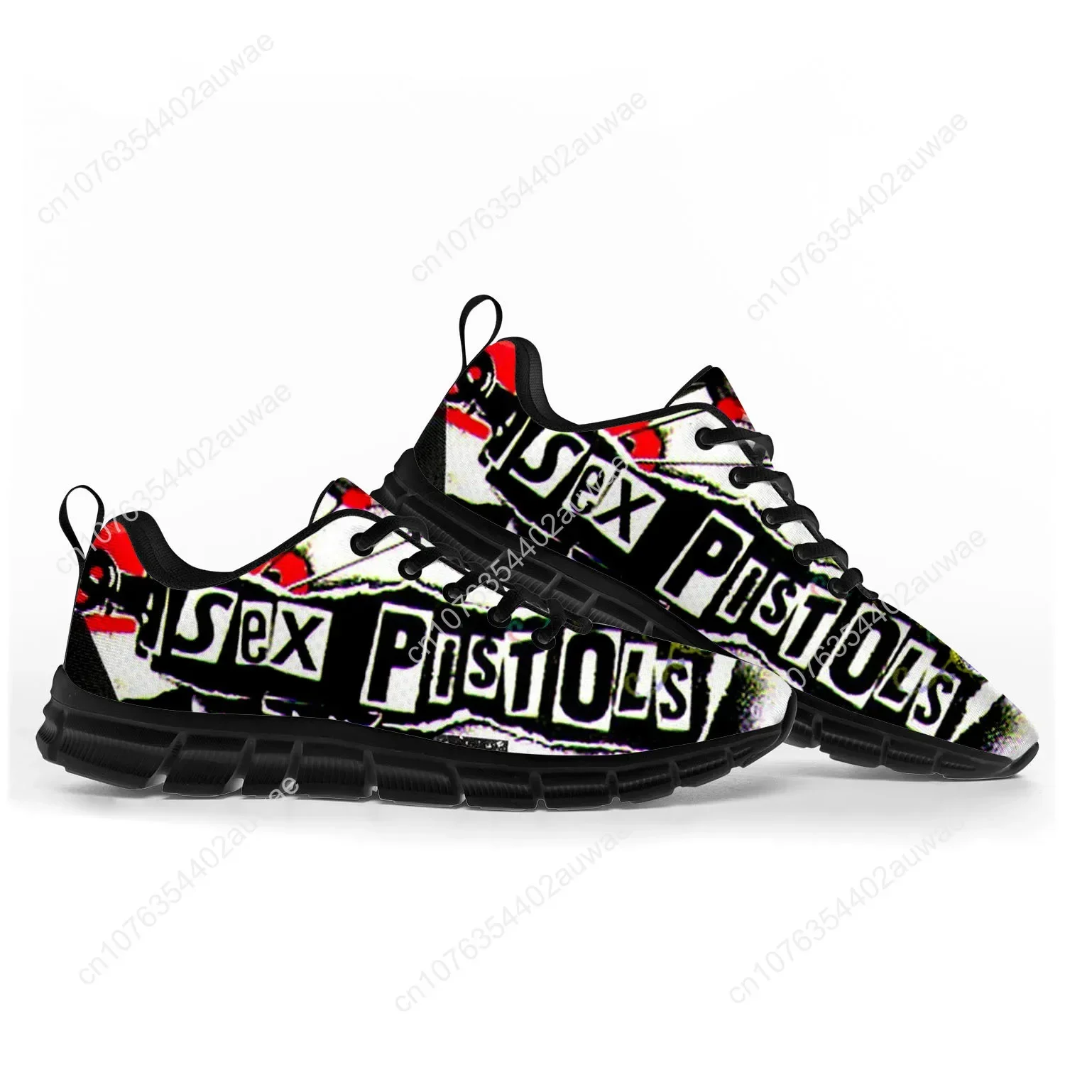 Sex Pistols-Chaussures de sport Punk Rock Band pour hommes et femmes, baskets décontractées personnalisées pour adolescents et enfants, chaussures de couple de haute qualité