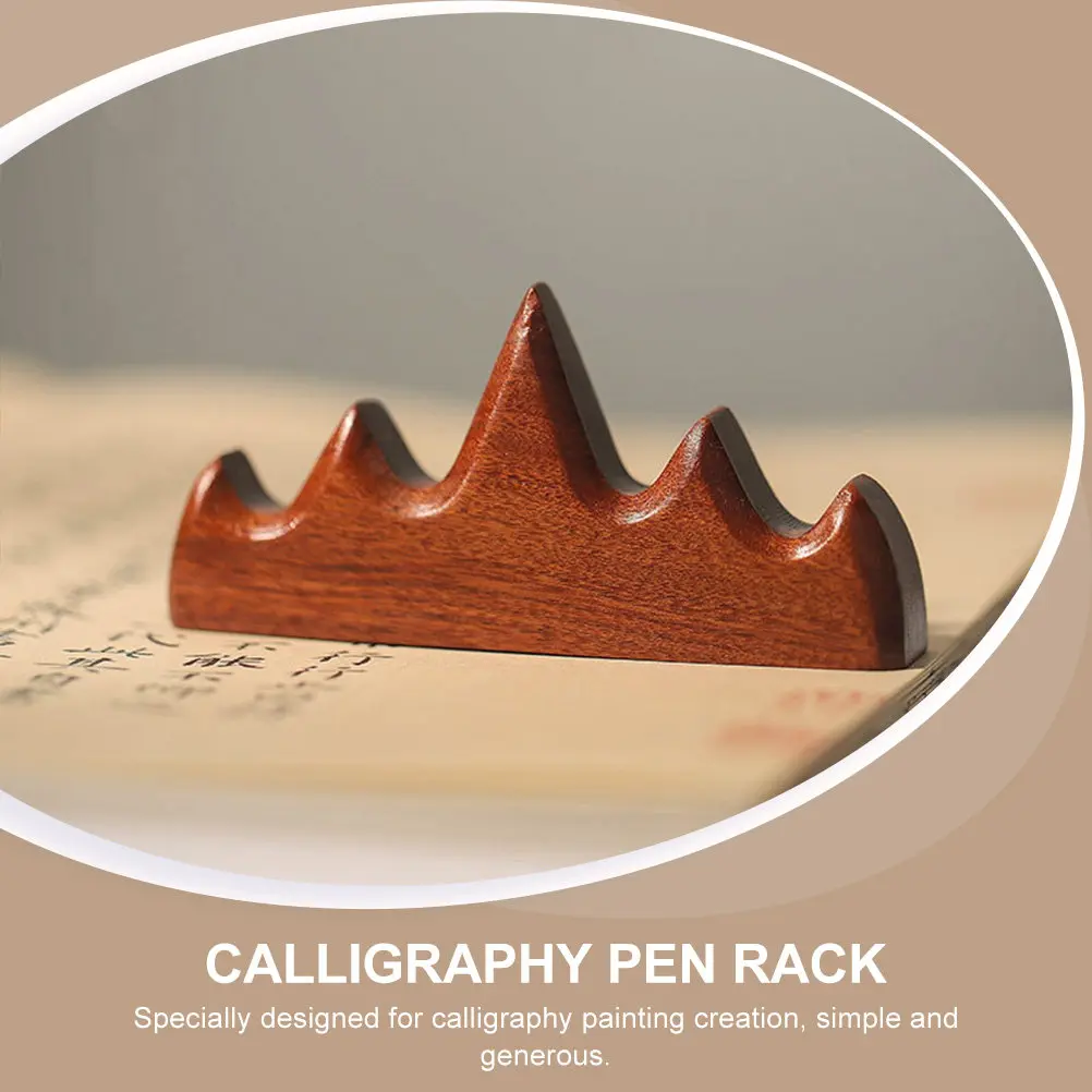 

Подставка для ручек и кистей, держатель для каллиграфических принадлежностей, коричневая, для художников