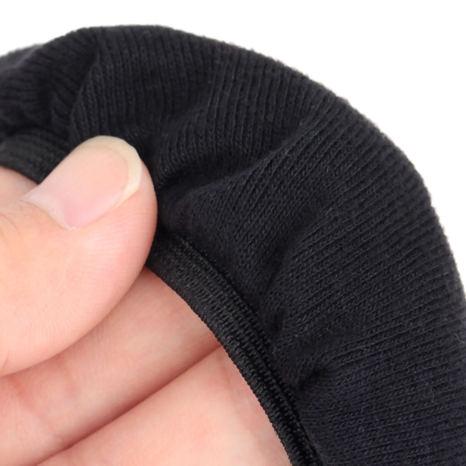 2 Pcs Reusable Headphone Replacement Washable Ear Cup Fabric Headset Ear Pad Dust Cover for 6-11cm Headphone Earpads Durable