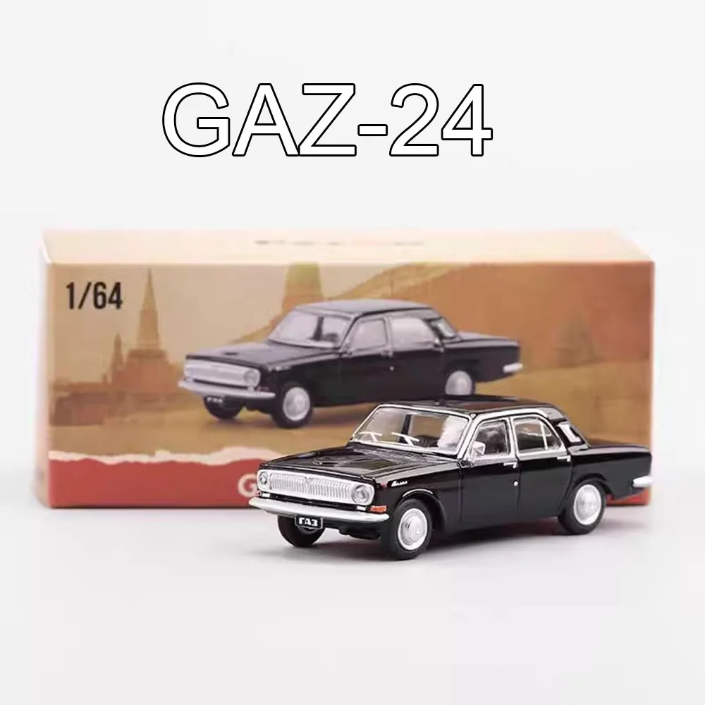

1:64 сплав GAZ-24, модели автомобилей, игрушки GAZ-12 ZIM ZIS-110 LADA 2105 2101, слайд вперед, миниатюрные транспортные средства для мальчиков, развивающие игрушки