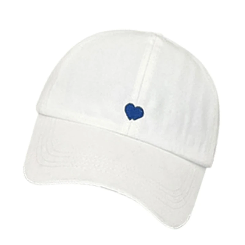 Children Ponytail Baseball Hat Breathable Cotton Sun Hat Embroidered Lovely Designs Sun Protections Hat for Outdoor Play