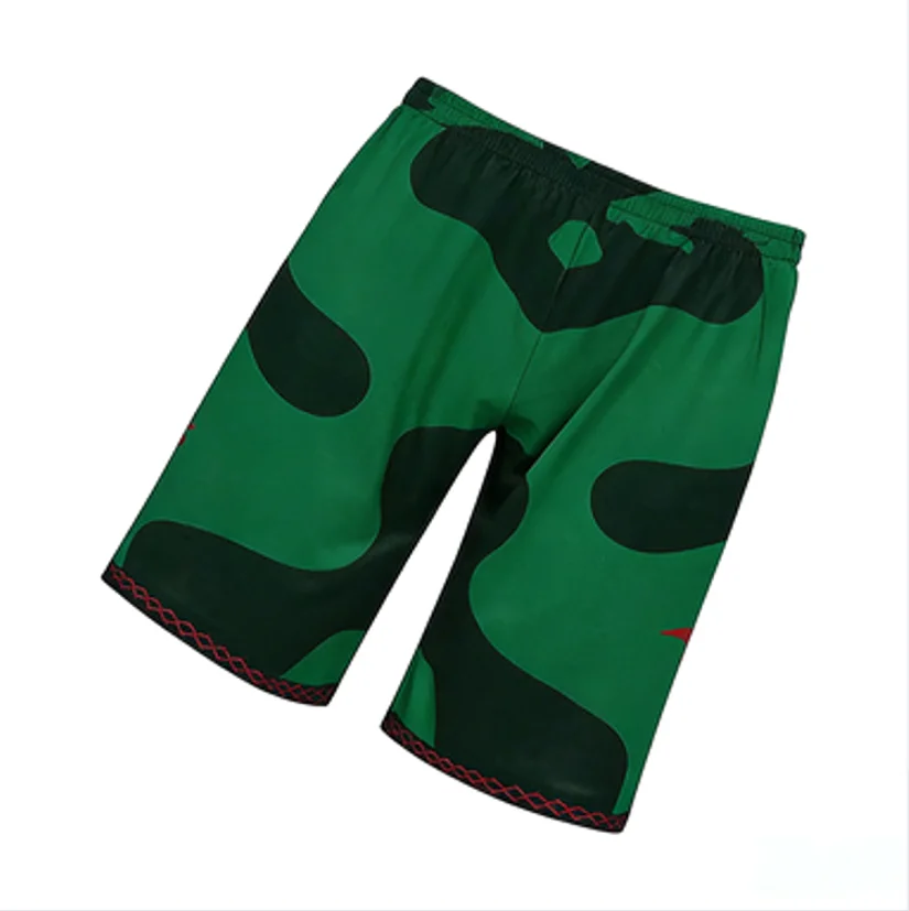 

Мужские камуфляжные баскетбольные шорты с эластичным поясом без карманов, спортивные тренировочные брюки для спортзала, камуфляжный принт