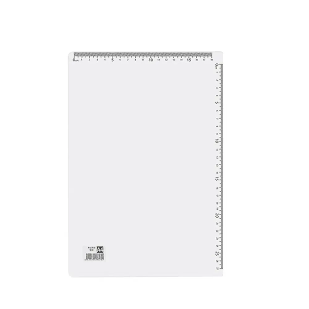 Anti Slip Pad Grid Sewing Cutting Mats PVC Waterproof Transparent Ruler Board Grid Scale A4 Writing Drawing Desk Pad