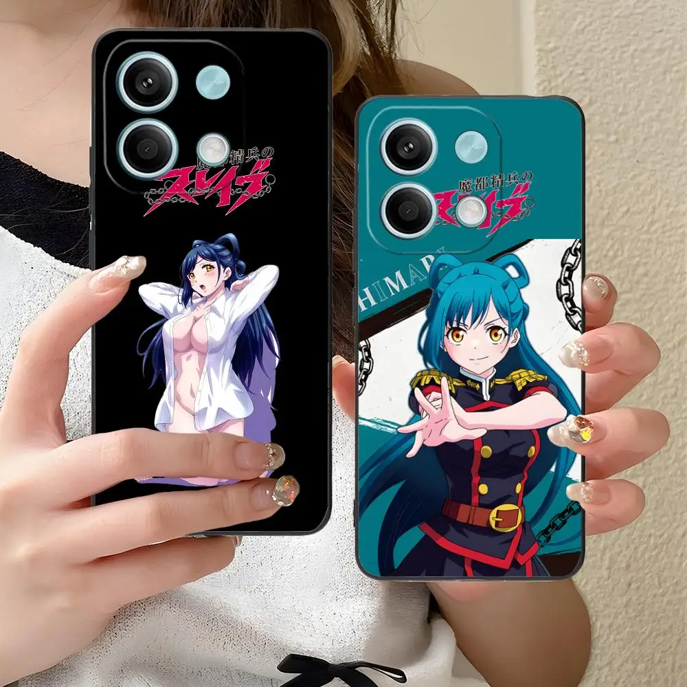 حافظة هاتف Mato seihei no slave Himari لهاتف Xiaomi Redmi 14 13 12 A5 3 2 1 C Plus 4G 5G غطاء مطبوع ملون فاخر جدًا #2