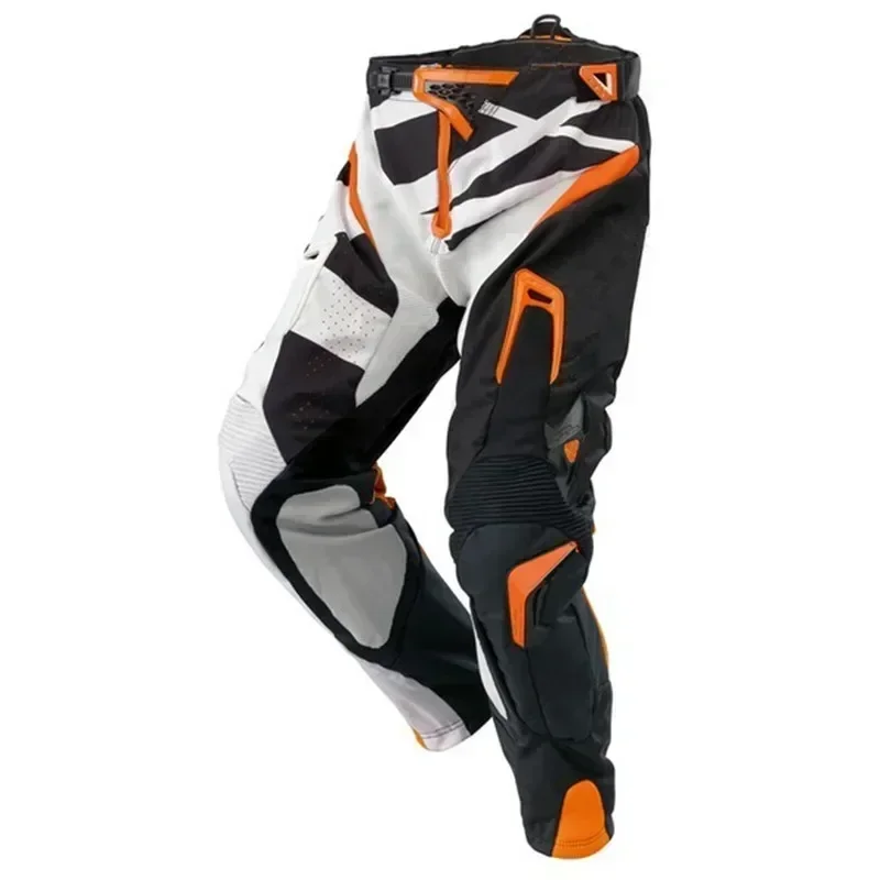 2023 NEW Motocross Pants Men's MTB Dirt Bike Offroad Motorcycle Rally Pants Knight Racing Pants with Hip Pad Dghg CN(Origin)