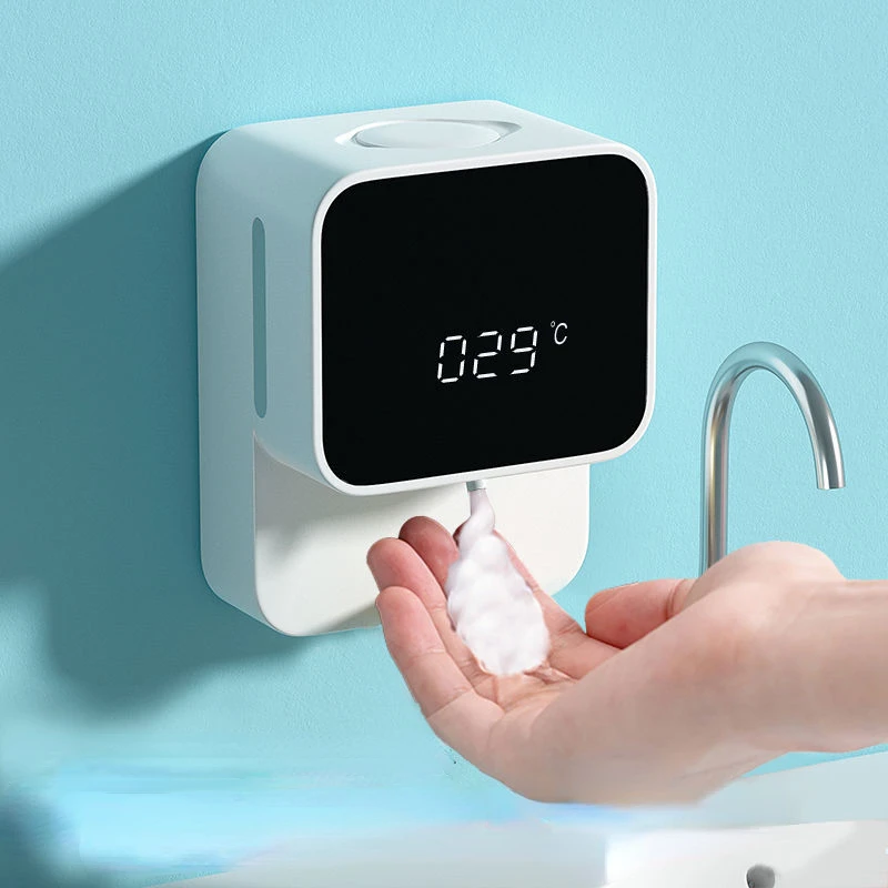 Wall-Mounted Smart Hand Washing Machine Soap Dispenser Automatic Bathroom Automatically Senses Foam