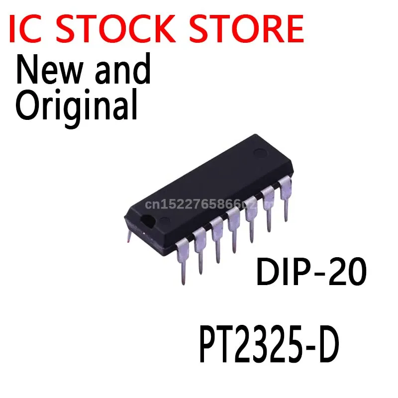 1PCS New and Original  PT2325 DIP-20 6 channel volume control line PTC PT2325-D