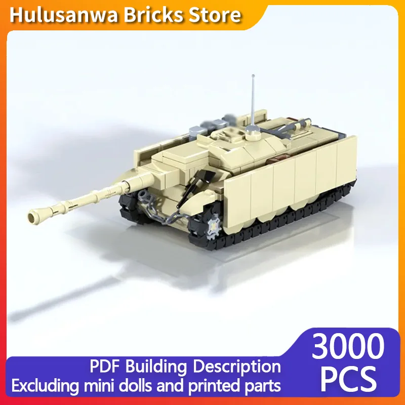 

Modern Military Tanks Model MOC Building Bricks War Equipment Modular Technology Gifts Holiday Assemble Children Toys Suit