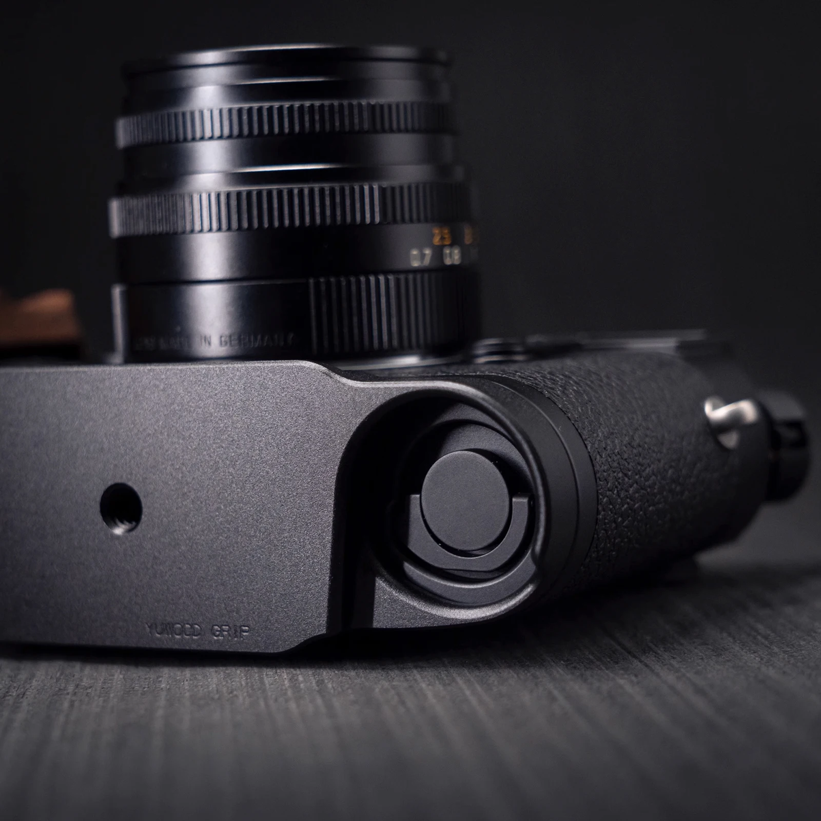 New Wooden L Handgrip For Leica M2 M3 M4 M6 M7 M4P MP MD MD2 MA Camera with Aluminum Alloy base support Quick installation