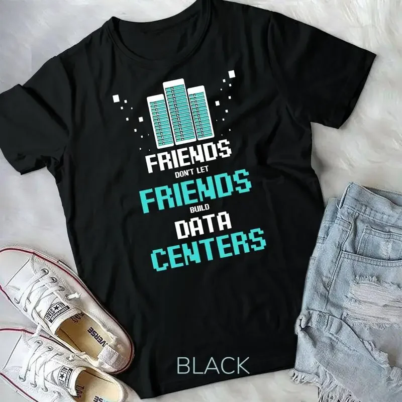 

Футболка унисекс Friends Don t Let Friends Build Data Center Computer Geek Футболка унисекс