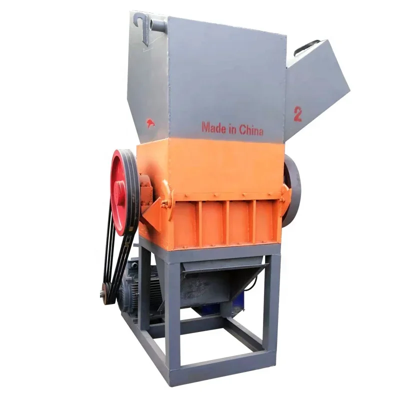 plastic crushing machine/waste plastic pet crusher machine