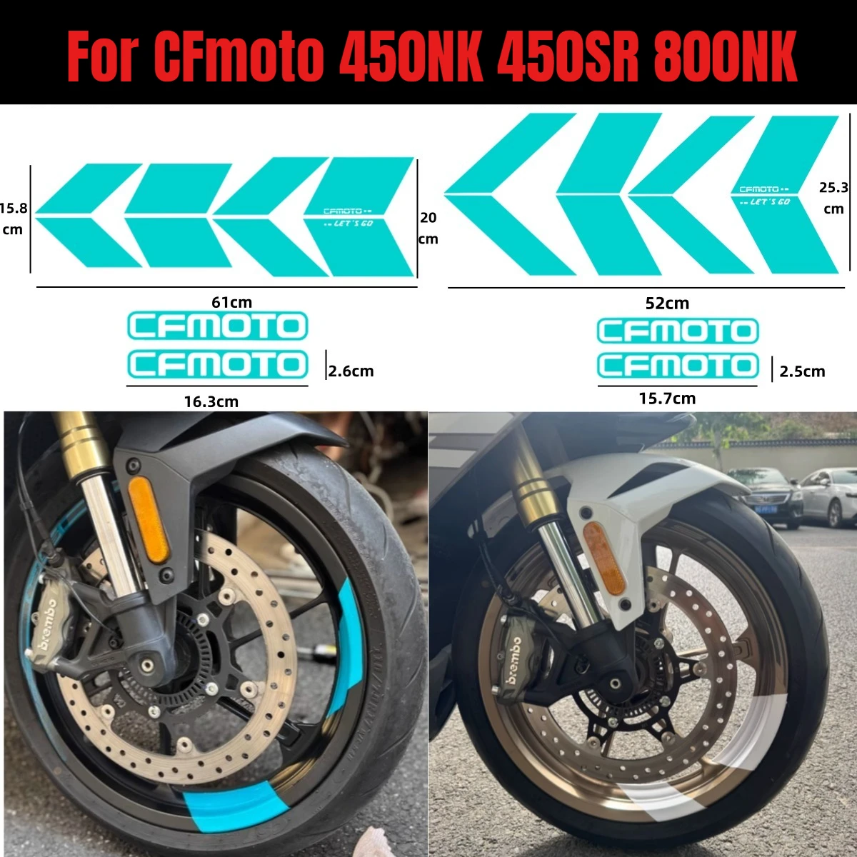 

Для CFMOTO наклейки на колеса cf moto 450NK 450SR 800NK наклейка на обод ступицы 450nk 800nk наклейка со стрелкой на обод аксессуары в полоску ступицы