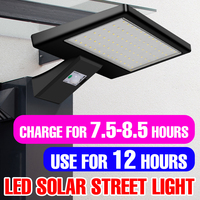 50W LED Solar Street Light Outdoor Garden Lamp With Motion Sensor Solar Panel LED Exterior Lighting IP65 Waterproof Spotlights