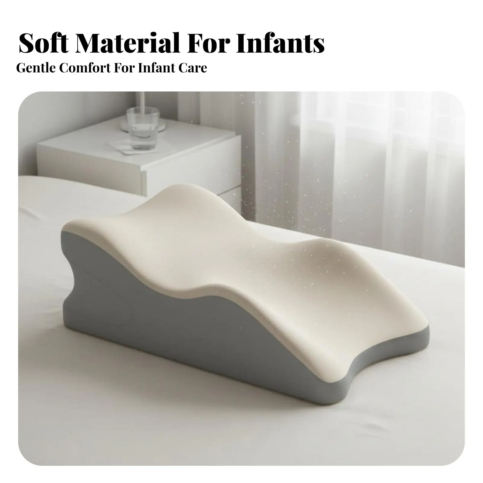Bed Pillow for Phone Use Breathable Material Ergonomic Stomach Sleeping Pillow Stomach Sleeping Support Pad for Readers view 2