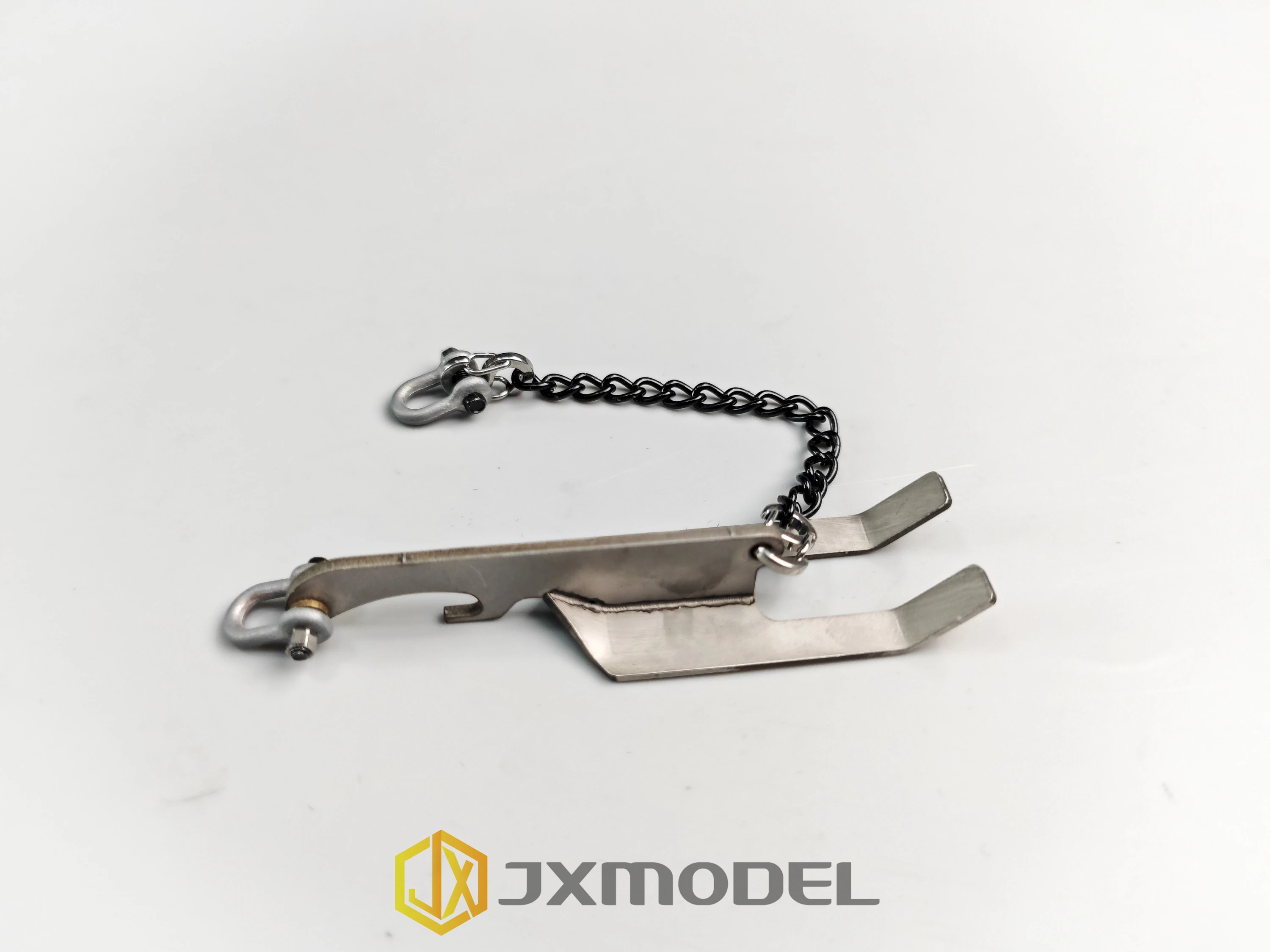 1Set Stainless Steel Gravity Self-dumping Hoist Chain Lifting Rigging Sling for RC 1/14 Scale Truck Car Crane Extension Parts