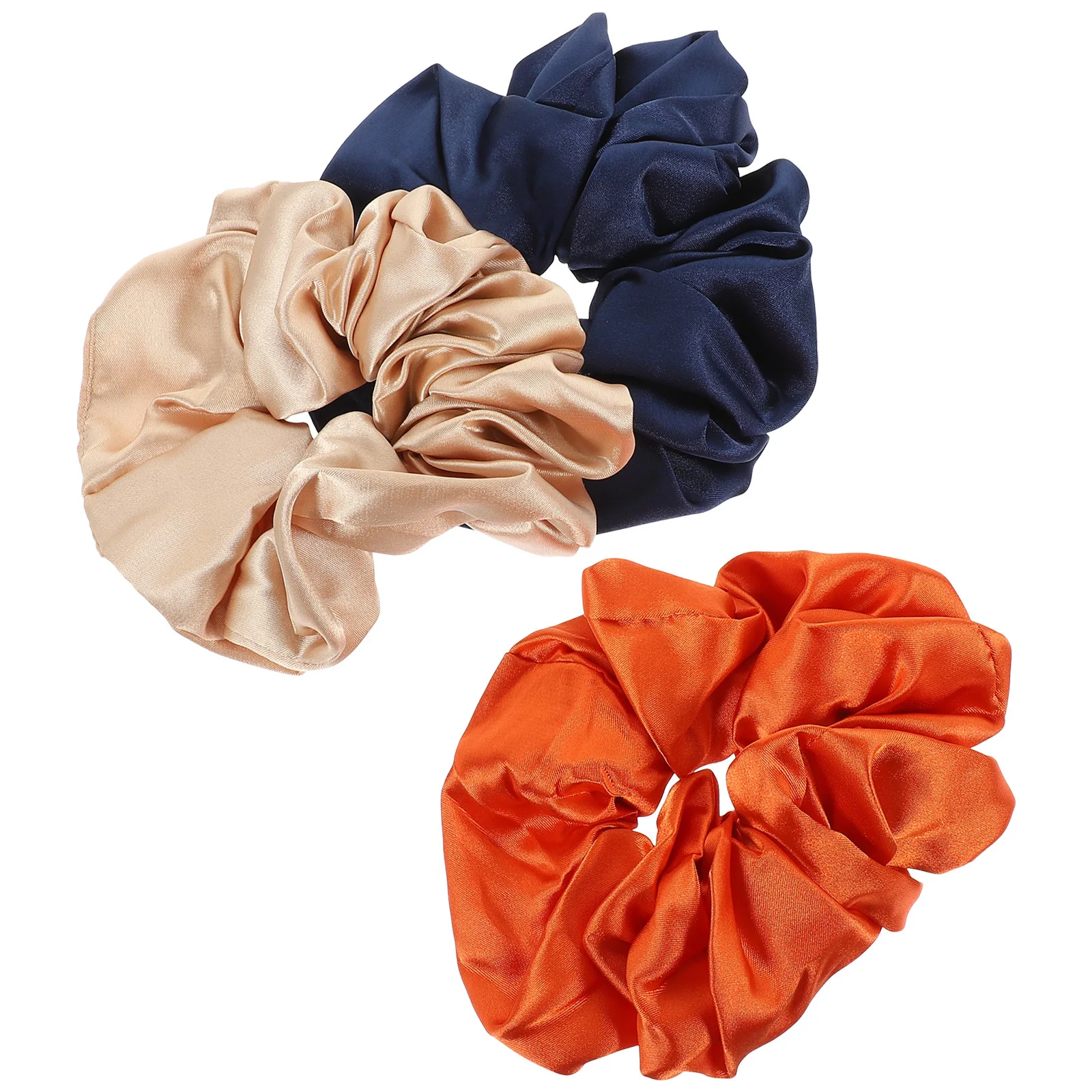 

3Pcs Big Scrunchies Elastic Hair Ties Versatile Ponytail Holders for Women Big Scrunchies Hair Accessories