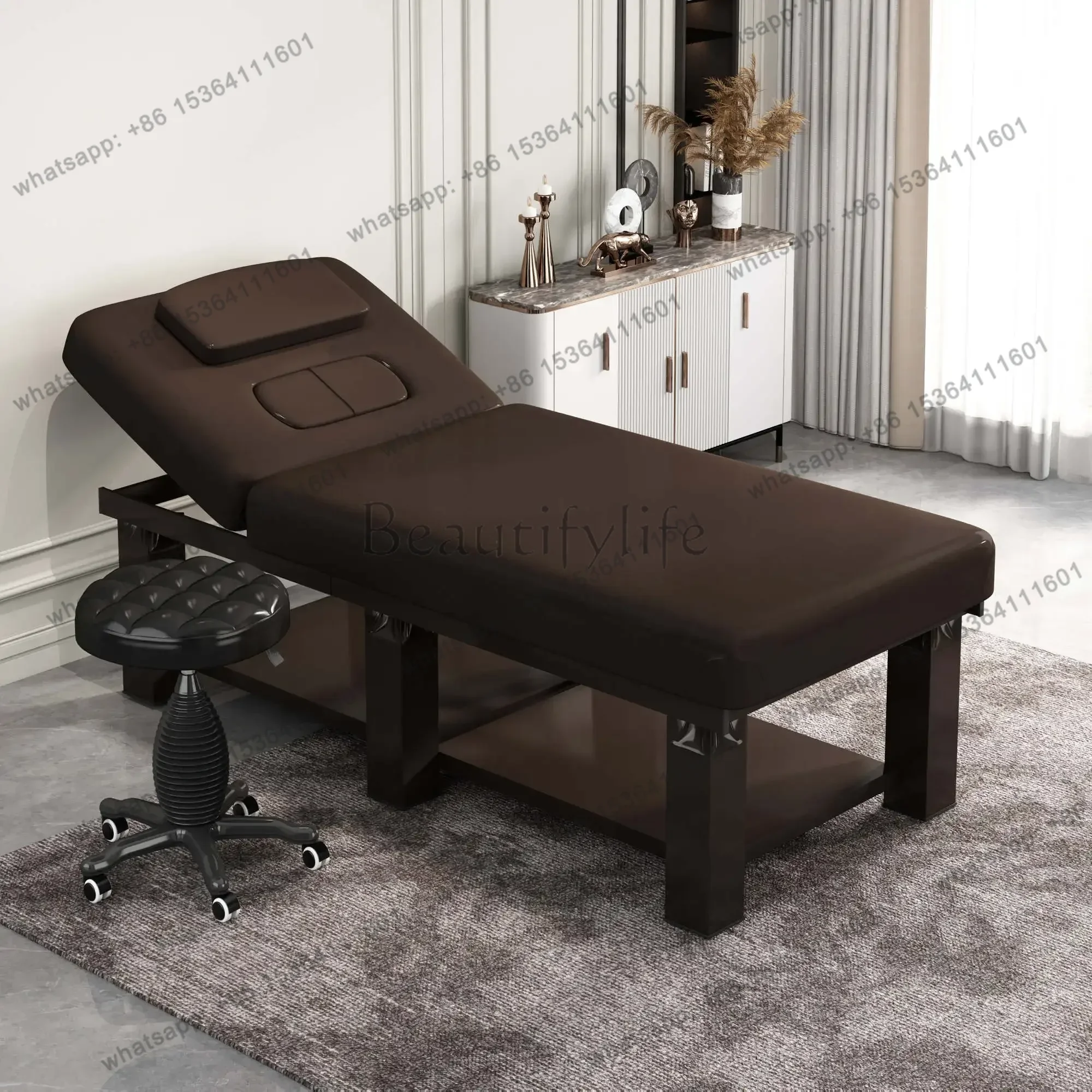 Factory Direct Sales Italian Style Foot Bath Massage Tables Beauty Salon Multifunctional Modern Massage Tables Simplicity Furnit