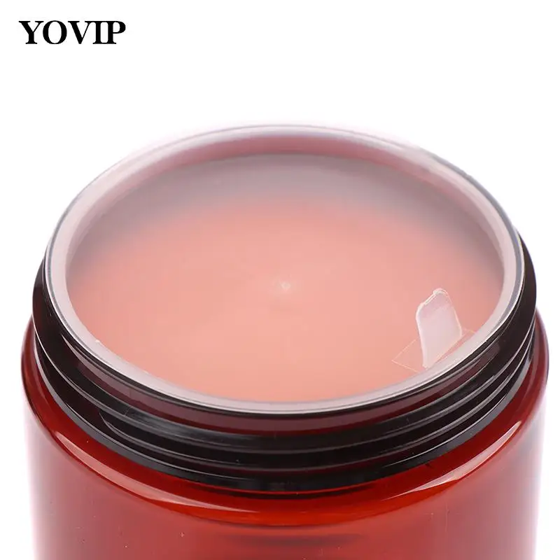 1Pcs 30-250ml Empty Makeup Jar Pot Amber Brown Cosmetic Face Cream Bottles Lip Balm Sample Container Jar Pot Makeup