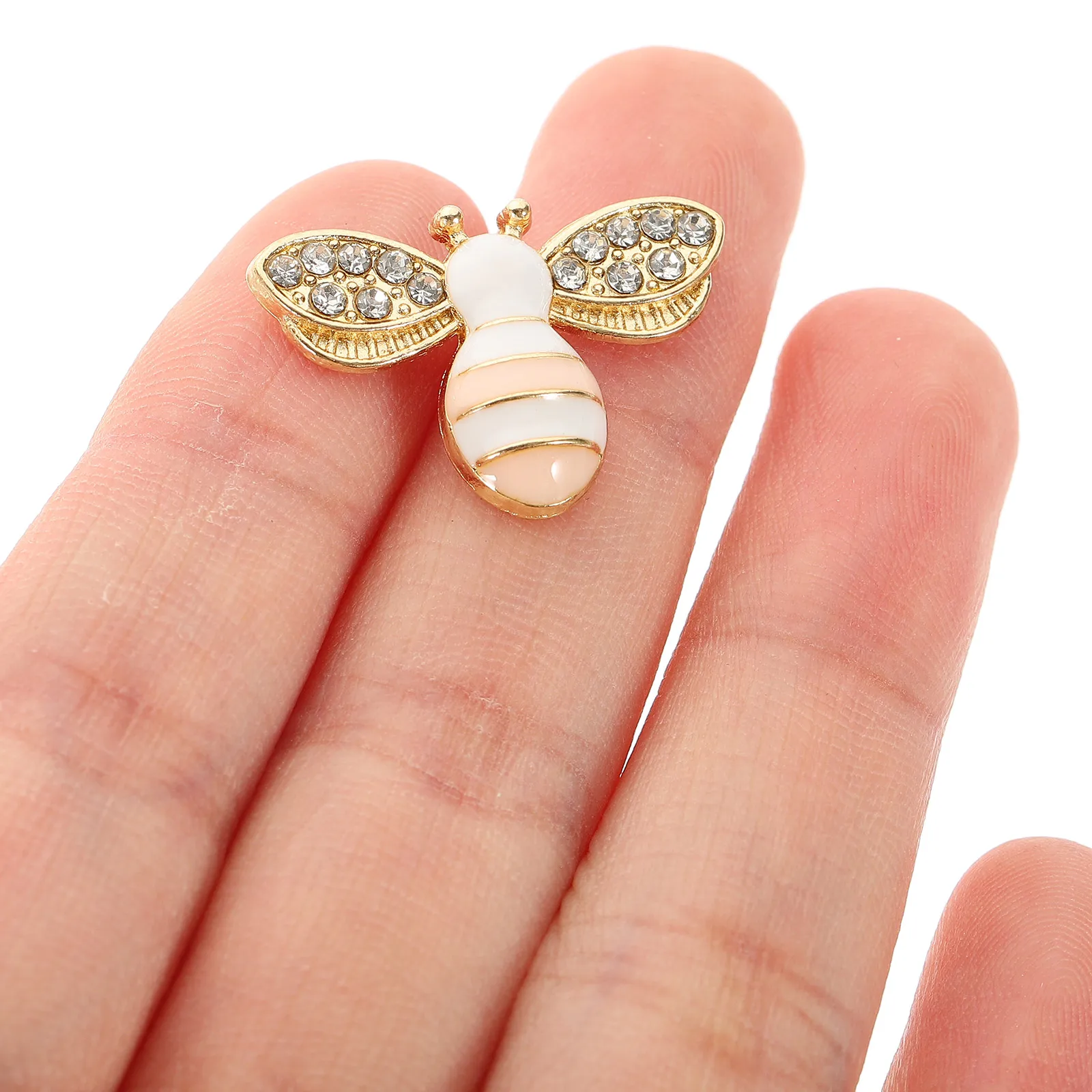 

40Pcs Bee Shape Alloy Charms Delicate Flatback Phone Case DIY Decoration Craft Bee Alloy Charms DIY Phone Case Charm