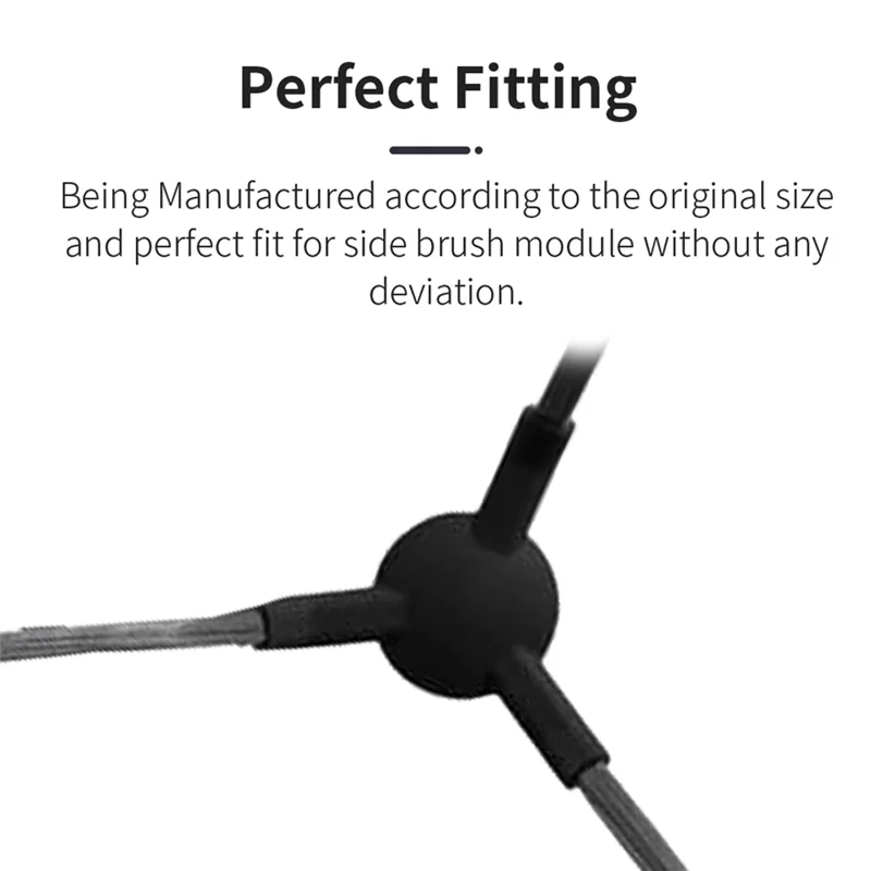 8 قطعة قطع غيار فرشاة جانبية لملحقات مكنسة الروبوت MONSGA MS1 MAX فرش كنس الحواف