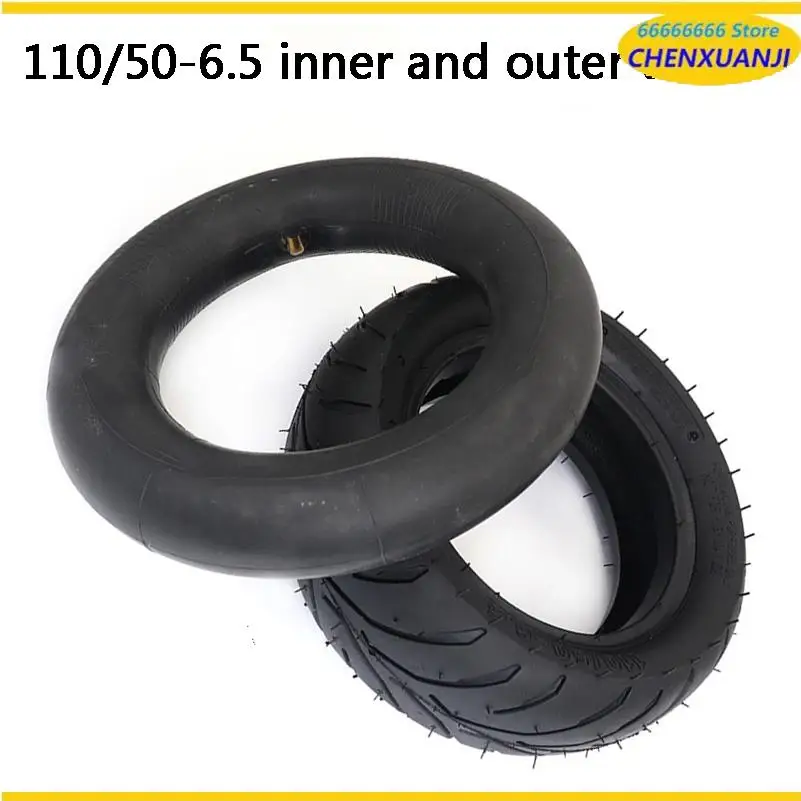 110/50-6.5 outer tire curved mouth inner tube suitable for 49CC small sports car and mini motorcycle accessories