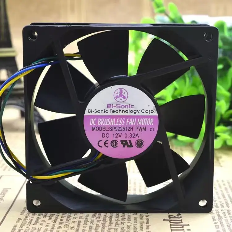 For Bi-Sonic 9025 Sp922512h PWM 12V 0.32a 2-Wire 4-Wire Hydraulic Fan