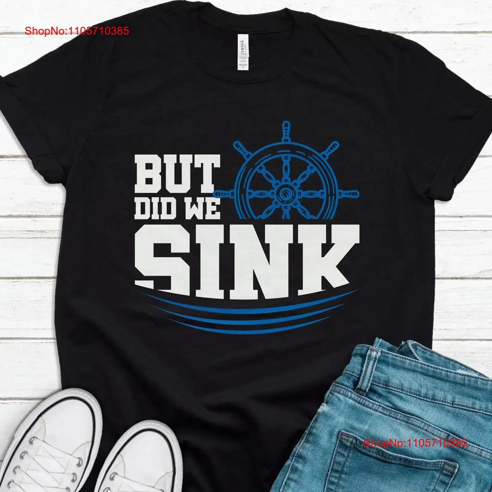 for Sailor Sailing T Shirt Boating Captain Funny T1015 vintage Washed Unisex Breathable fashion Top For Everyday Wear Stylish