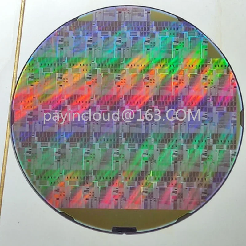 12 Inch Silicon Wafer 8 inch Wafer Silicon Integrated Circuit CPU Chip Technology Sense IC Gift Semiconductor Lithography Chip