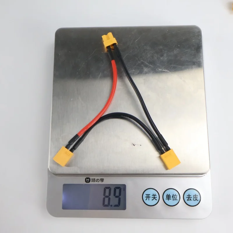 Batterij Adapter Serie Y Vorm Rc Helicopter Aansluitkabel XT30 XT60 Connector Man-vrouw 14AWG/16AWG 10CM