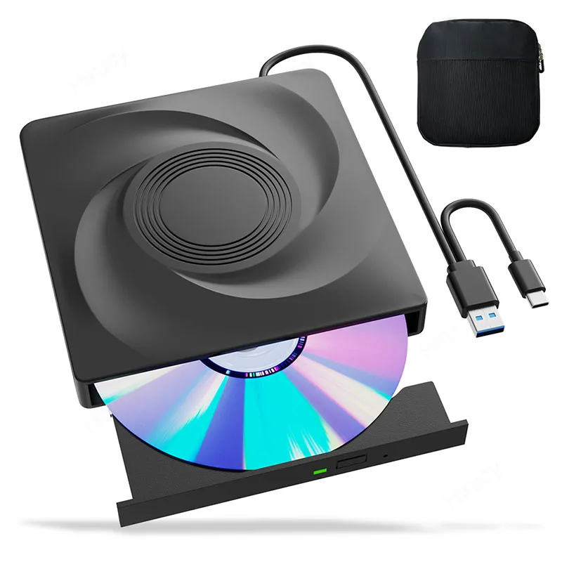 

External Blu-ray Drives for Laptop PC Blueray/dvd Drive USB3.0 CD DVD Disc Player Reader Writer Compatible with Windows Mac OS