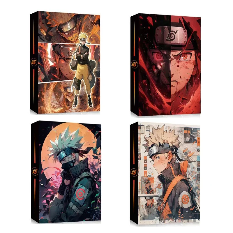 

New 4grids 30pages 240Pcs NARUTO Cards Album Book Card Album Creativity Model Binder Holder Collect Card Book Collection Gift