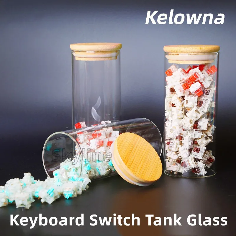 Switch Container For Mechanical Keyboard Keycaps Switch Lock Storage Box Transparent Anti-corrosion And Moisture-proof Stackable