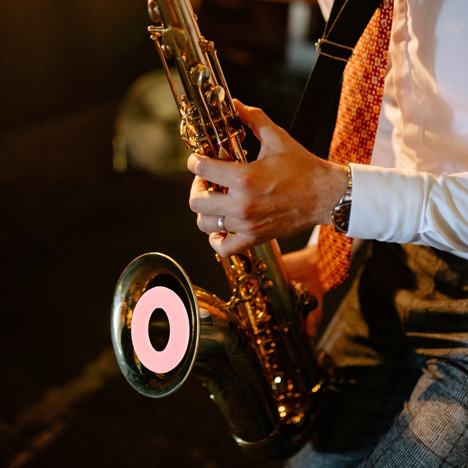 

Saxophone Siiocne Mute Dampener Plunger Silica Gel Silicone Accessories Musical Instrument