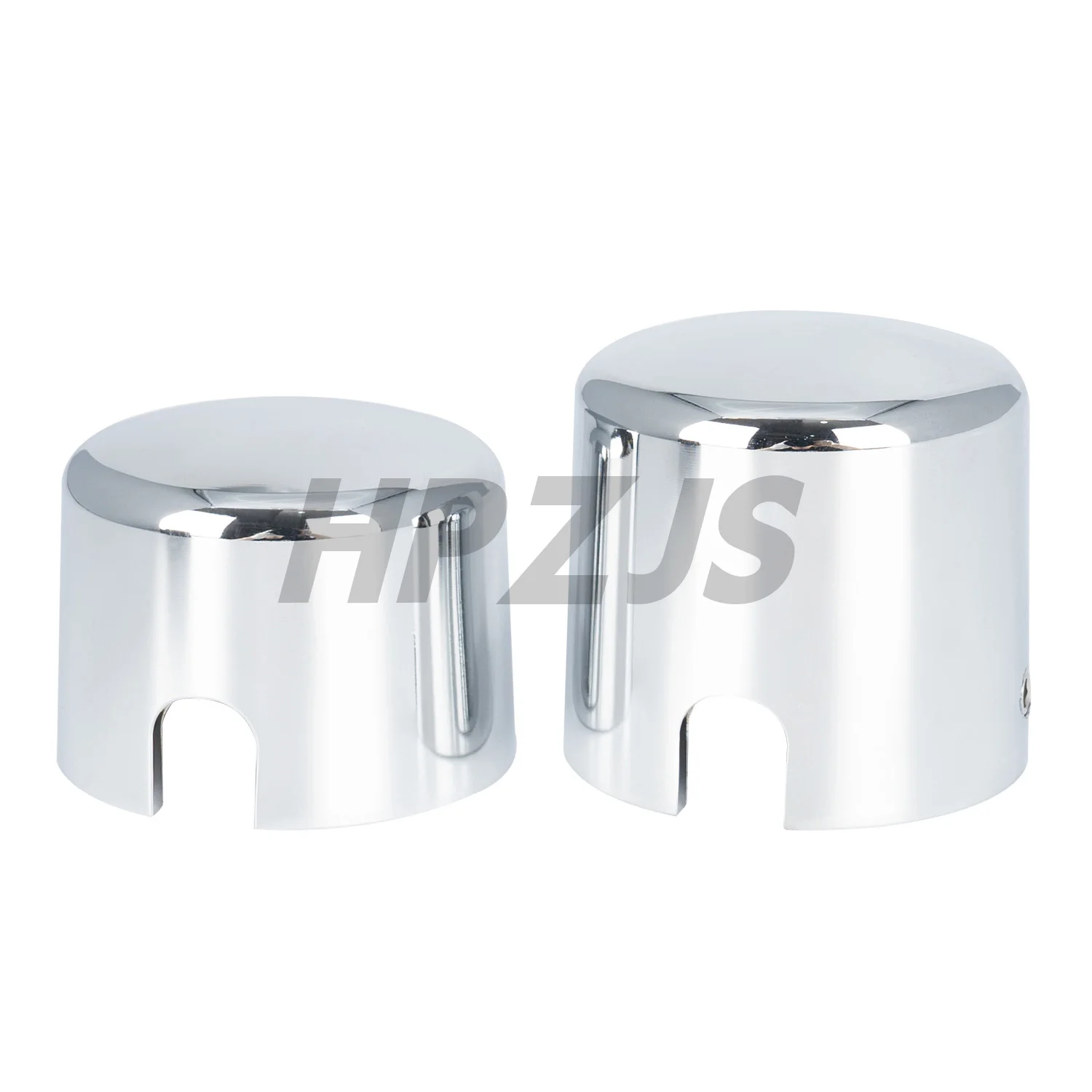 

Motorcycle Rear Axle Nut Covers Caps Kit For Harley Fatboy Heritage Softail Classic EFI FLSTCI FLSTF Chrome/Black CNC Aluminum