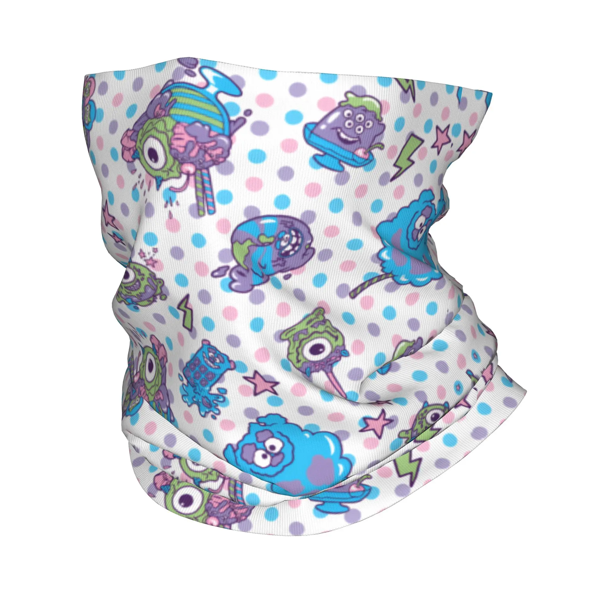 

Custom Comic Movie Monsters University Bandana Neck Gaiter for Hiking Cycling Men Women Wrap Scarf Hot Headband Warmer