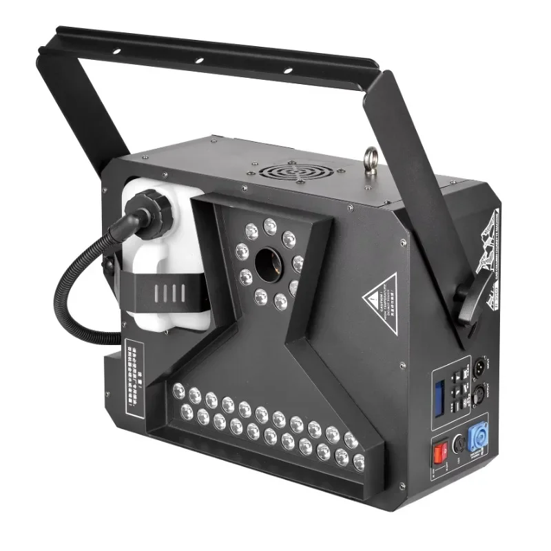 Spray and Stop Strong air Column Fog Machine for DJ Disco Events  32*3W LED 3000W Fast