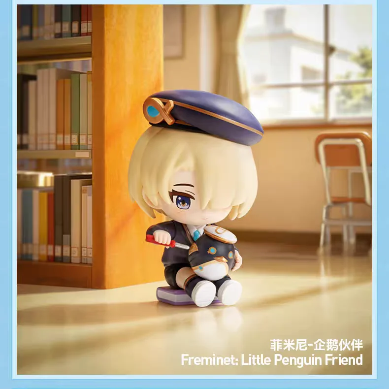 Neue Bestseller Original Popmart Genshin Impact Frohes Neues Jahr Q-Serie Handgefertigte Überraschungs-Blindbox Dekoration Sammlerstücke Geschenke