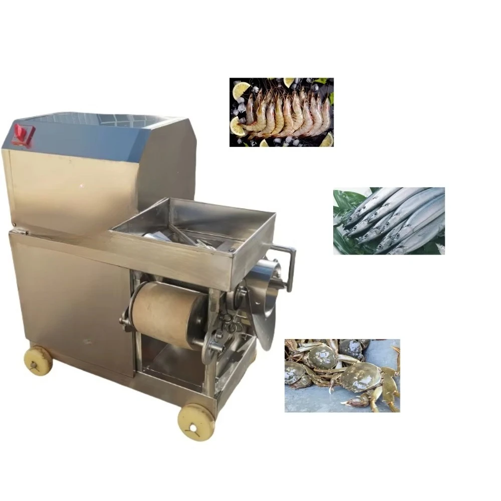 Fish Food Processing Machine Squeezing Fish Meat Machine Fish Meat Separating Machine Best Selling