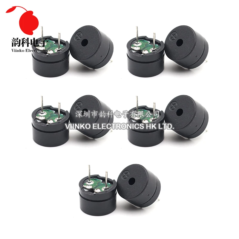 10-20Pcs Universal passive buzzer 12805 AC / 2KHz 3V 5V 12V Universal electromagnetic impedance 16 ohms