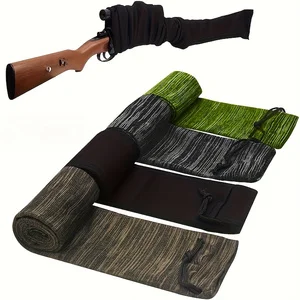 

4 тактических чехла для прицелов, полиэстеровая защита для бочек с регулируемыми ремнями, хранение принадлежностей для кемпинга и охоты 139,7 см.