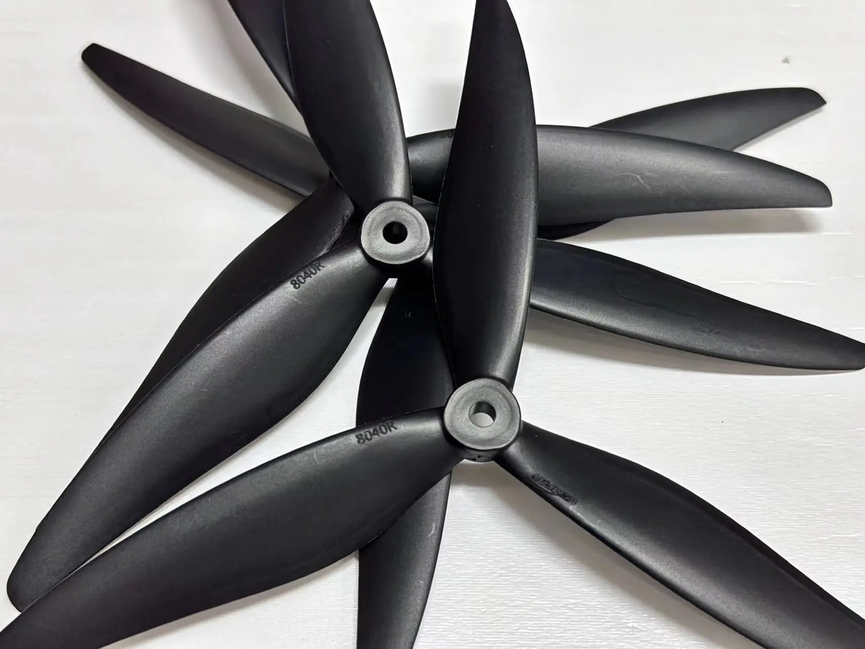 Gemfan 8040/8046/8060 3-Blade 8 inch Glasvezel Nylon Propeller CW CCW Cinelifter Macro Quad Props voor LR8 RC FPV X-Klasse Drone