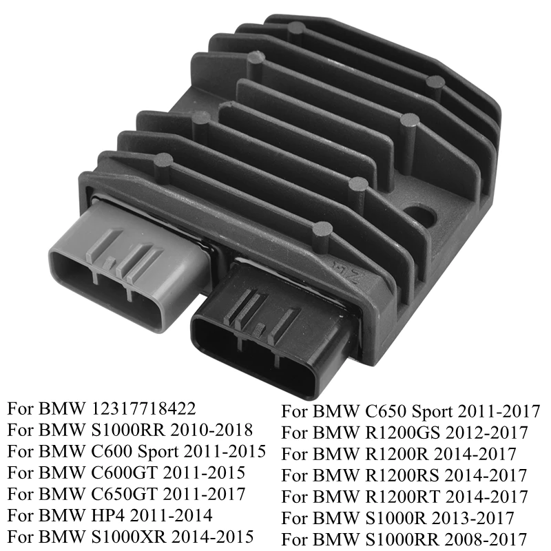 

Regulator rectifier For BMW S1000RR C600 C650 Sport C600GT C650GT HP4 S1000XR R1200GS R1200R R1200RS S1000R S1000RR 12317718422