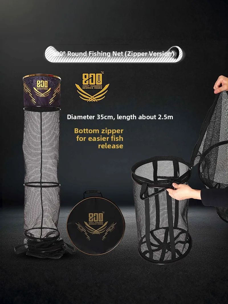 filet-de-peche-en-caoutchouc-de-25-metres-style-fermeture-eclair-avec-anneau-en-acier-inoxydable-epaissi-pour-la-conservation-des-appats-resistant-a-800-degres