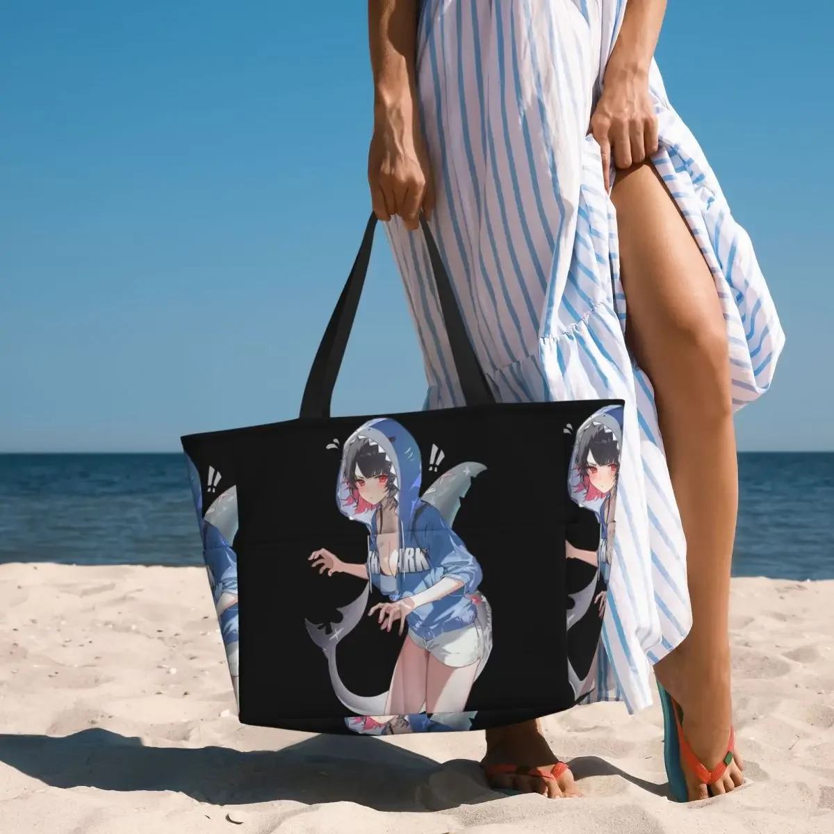 Ellen Joe Zenless Zone Zero Beach Tote Bag Sport Gym Yoga Duffle Large Tote Bag Women Travel Bag Fitness bag
