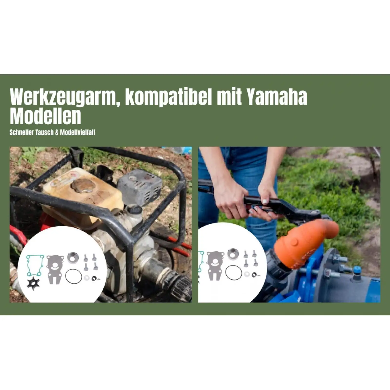 طقم تصليح مضخة المياه المكره استبدال 63D W0078 01 18 3434 ل #5