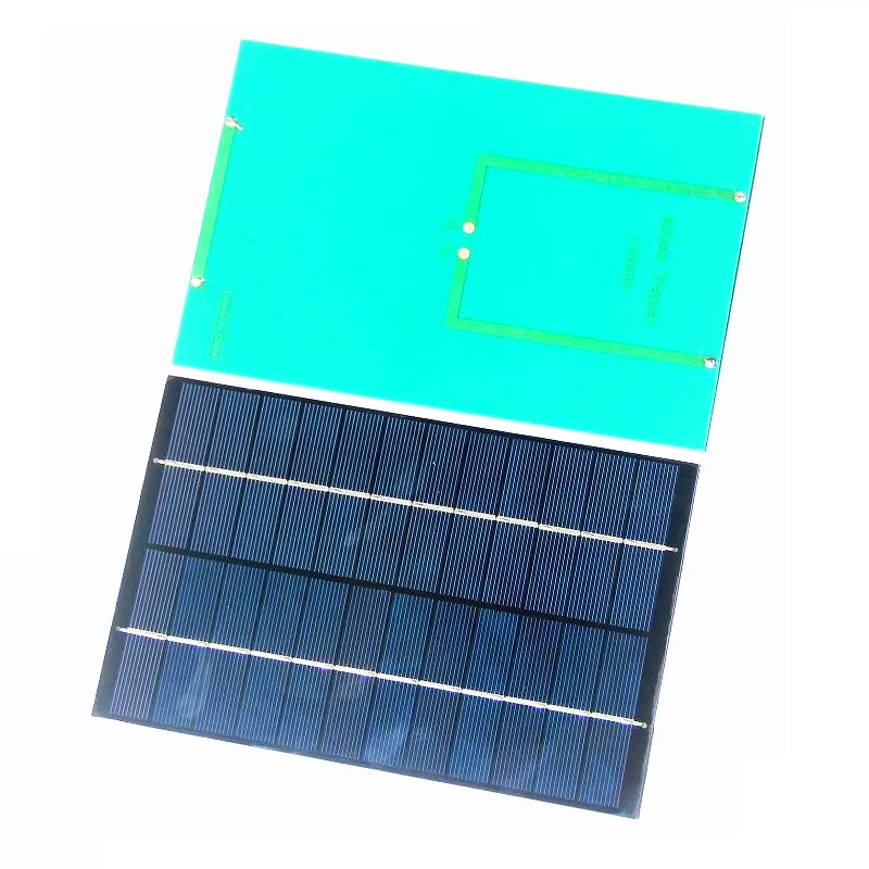 BUHESHUI 4.2W 18V  12V Polycrystalline Solar Cells Solar Panels Solar Module For Charging 12V Battery  System 200*130MM