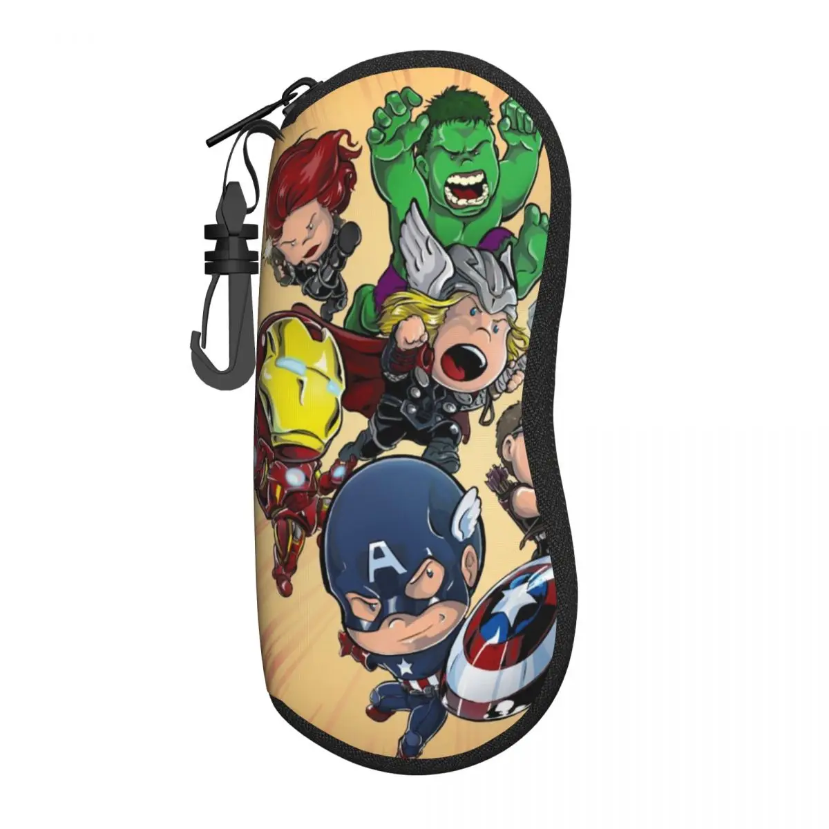 

The Avengers Soft Shell Ultra-Light Eyewear Case - Scratch-Resistant and Space-Saving Glasses Bag for Outdoor Adventures