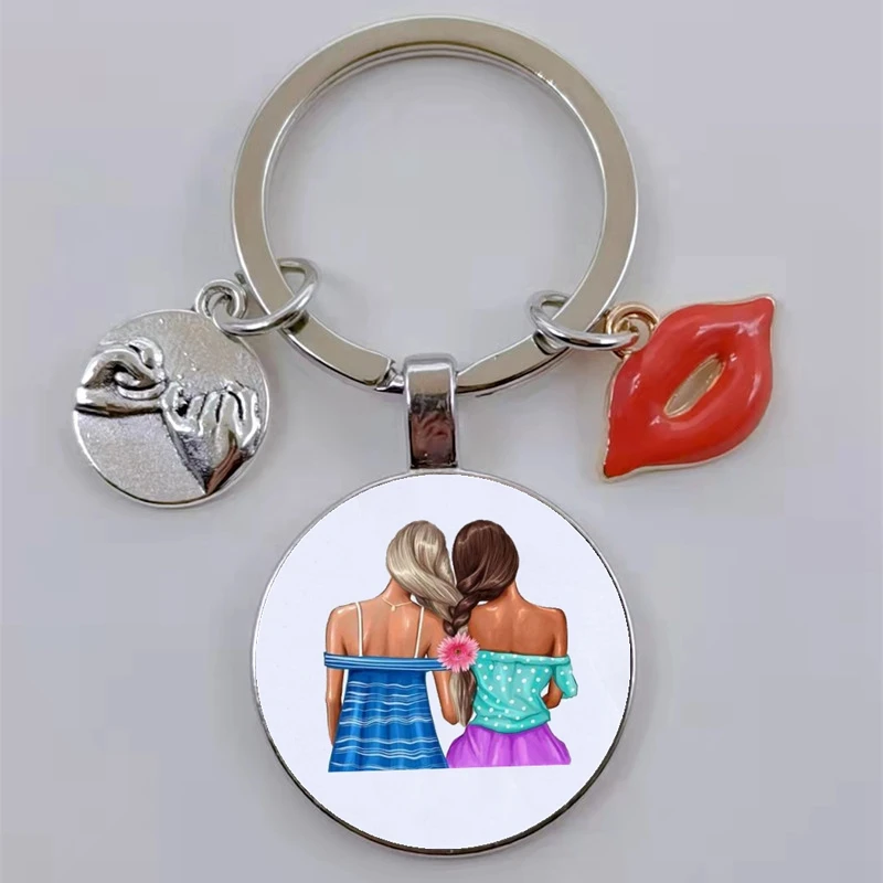 Best friend sister gift, from sister friendship keychain, for best friend, friendship keychain gift for best friend keyring